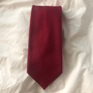 Red Silk Tie / Tiffany & Co.